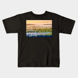 Irrawaddy Sunset. Kids T-Shirt